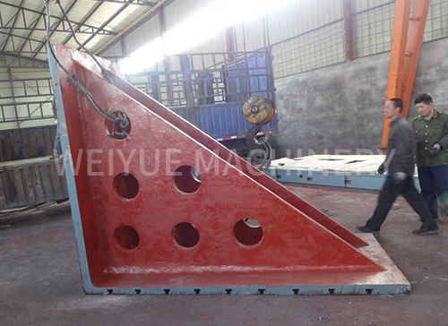 Medium cast iron bending plate