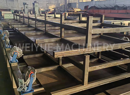 Large welded structural parts