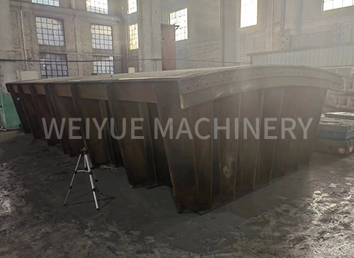 Large welded structural parts